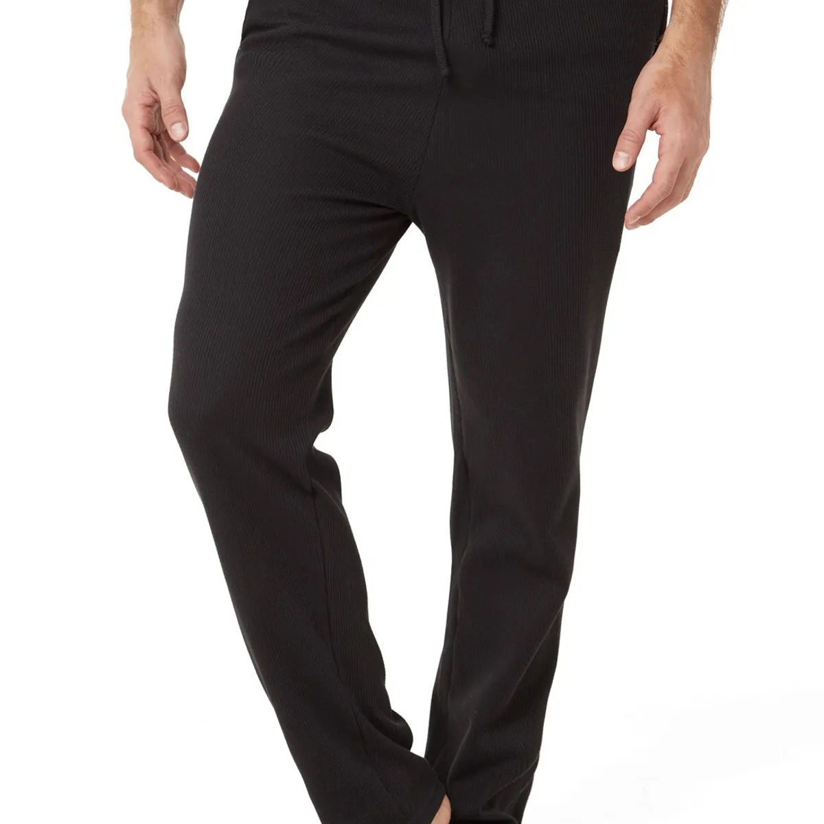 SANTANA - Pantalón Descanso Hombre Negro Santana