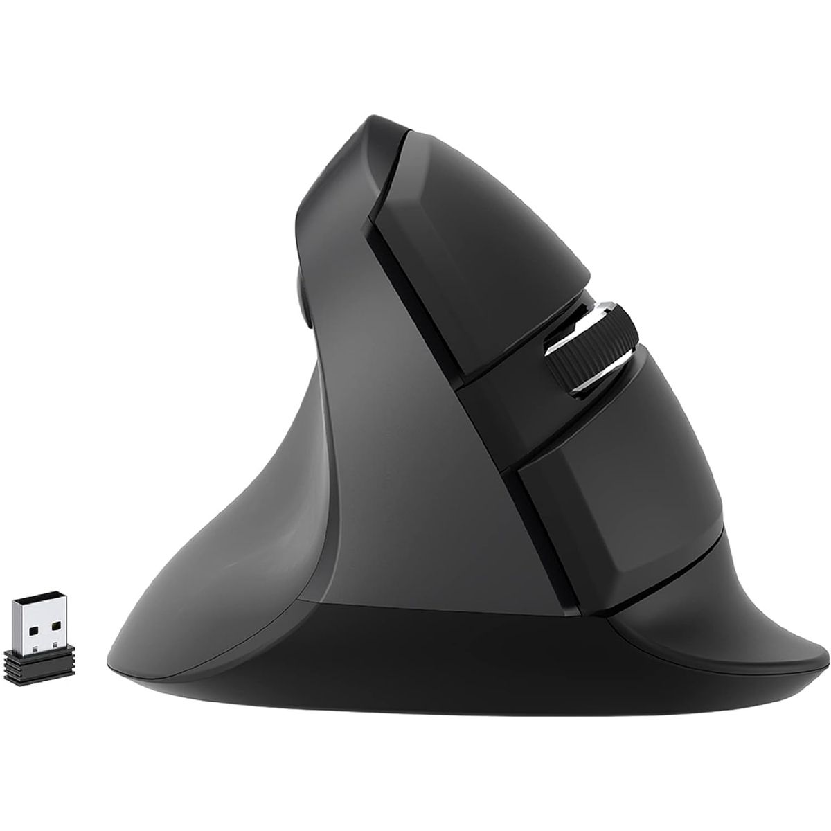 SUBE - Mouse Gamer Vertical  Inalambrico Delux M618MINI Recargable 6 Botones