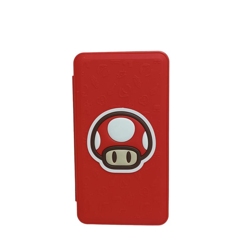 GENERICO - Porta Juegos Toad Con Capacidad De 24 Game Card Para Switch