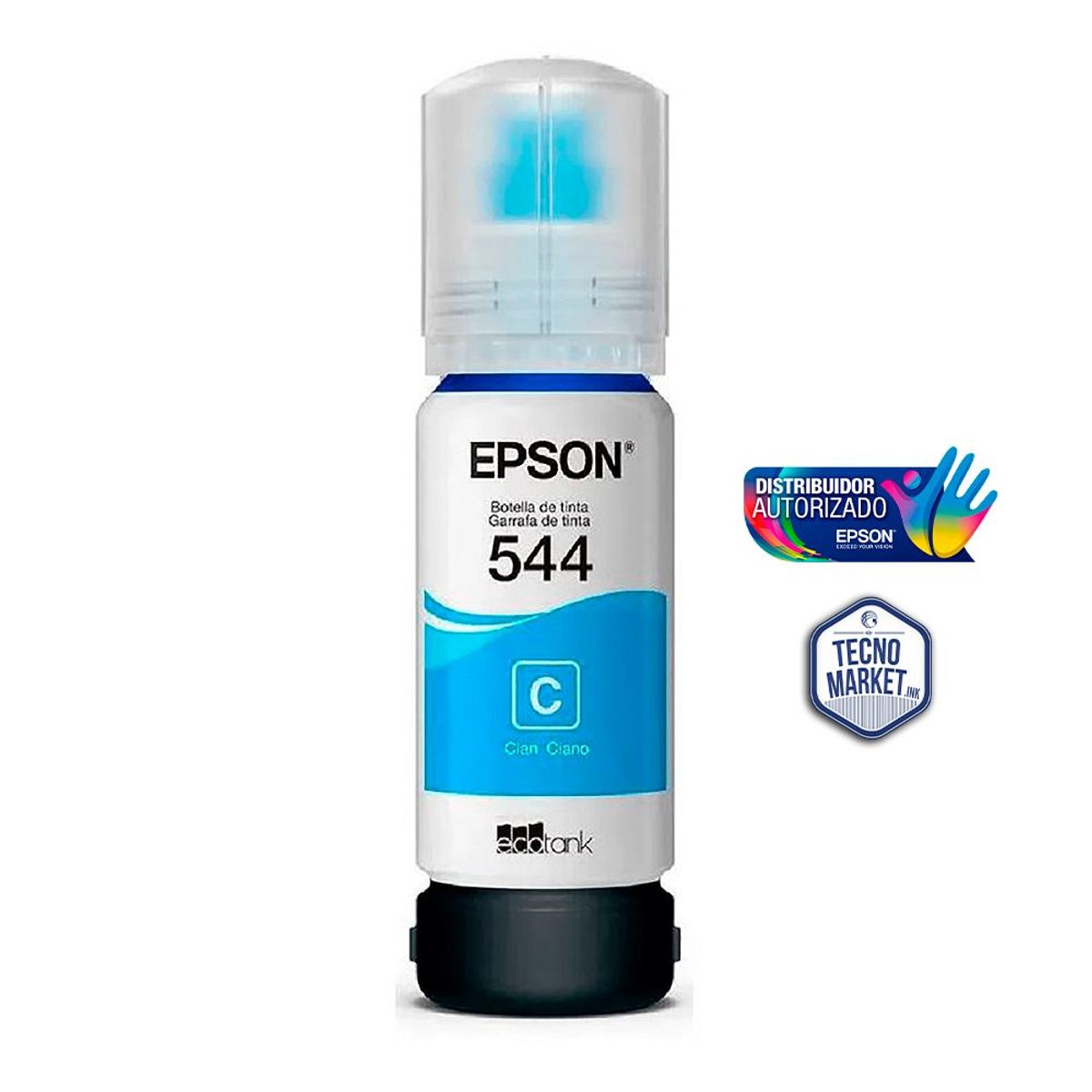 EPSON - Tinta Cian Epson 544 para impresoras L3210 L3250 L3260