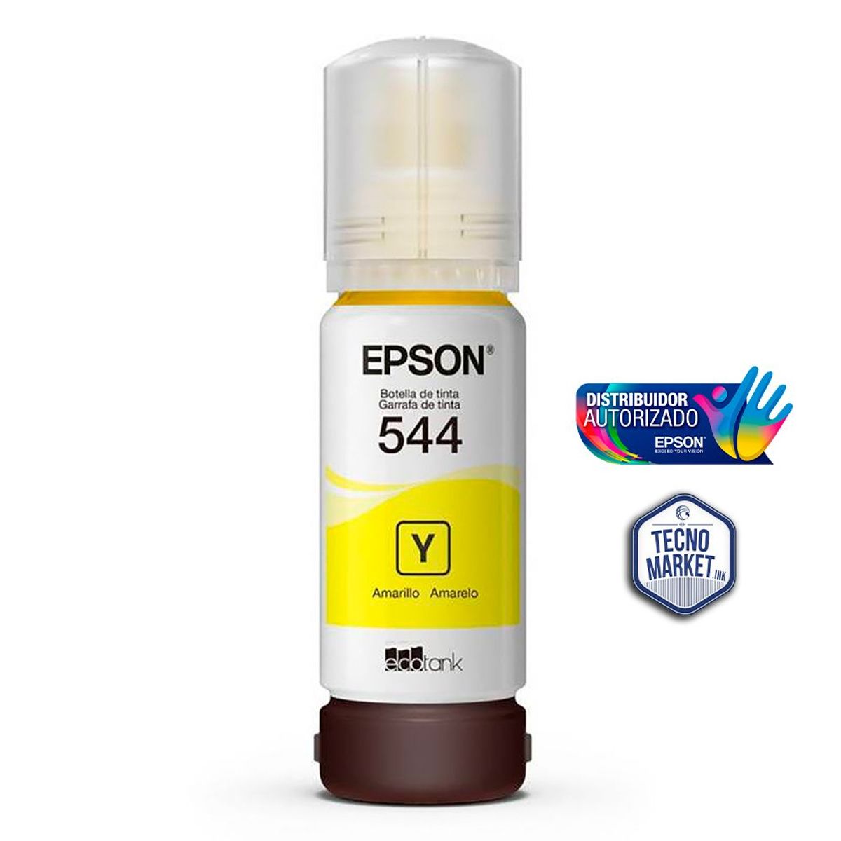EPSON - Tinta Amarilla Epson 544 para impresoras L3210 L3250 L3260