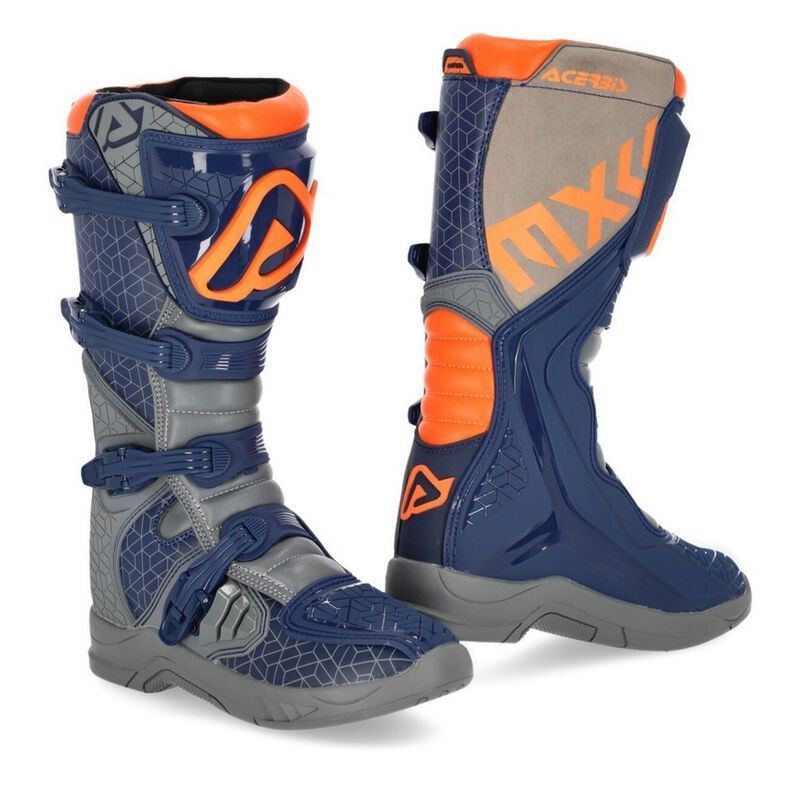 ACERBIS - BOTAS X-TEAM AZUL / GRIS TALLA 43 EU