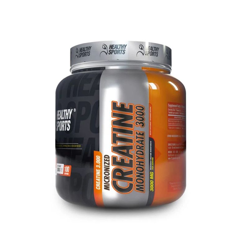 HEALTHY SPORTS - Creatina Monohidratada Micronizada 300gr 100 serv Healthy Sports