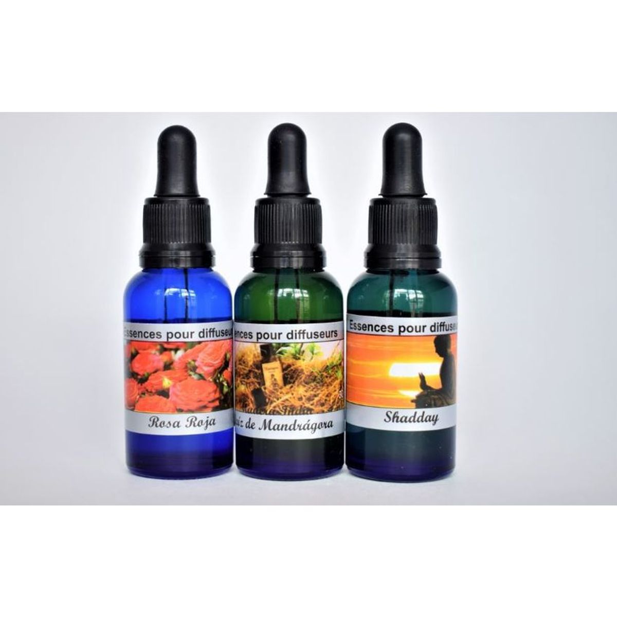 ECOESENCIAS - Esencias para Humidificador- kit x 3 und de 30 ML c/u.