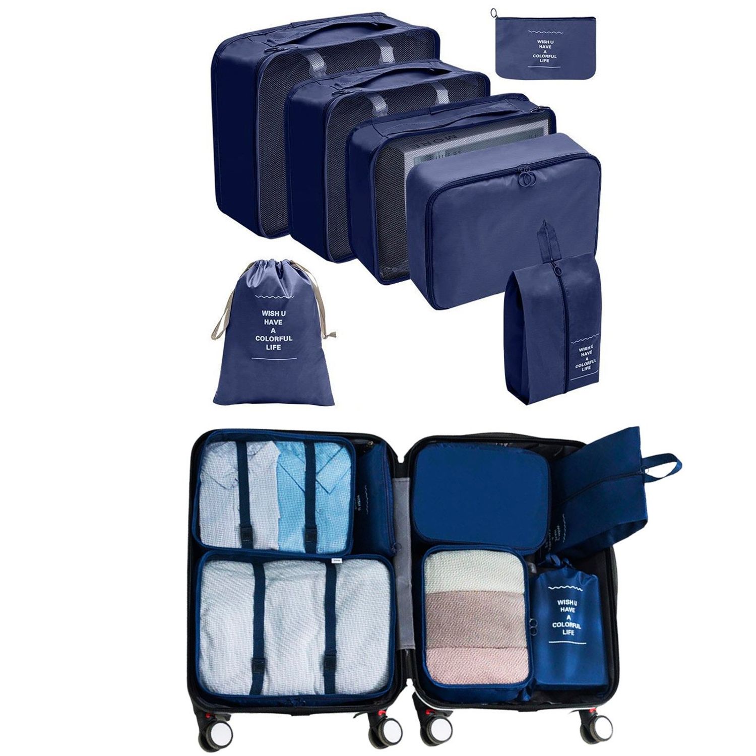 Bolsos Maleta Organizadores Para Valija Travel Pouch Organizador