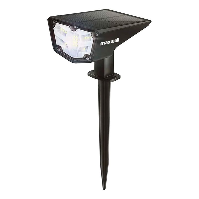 MAXWELL - Foco Estaca Solar Jardin Led Maxwell Impermeable Luz Calida-