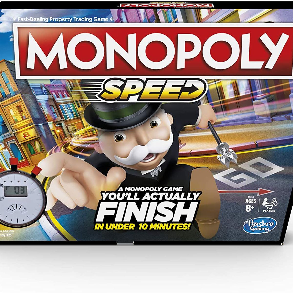 GENERICO - Monopoly Monopolio Speed Veloz Español De Hasbro.