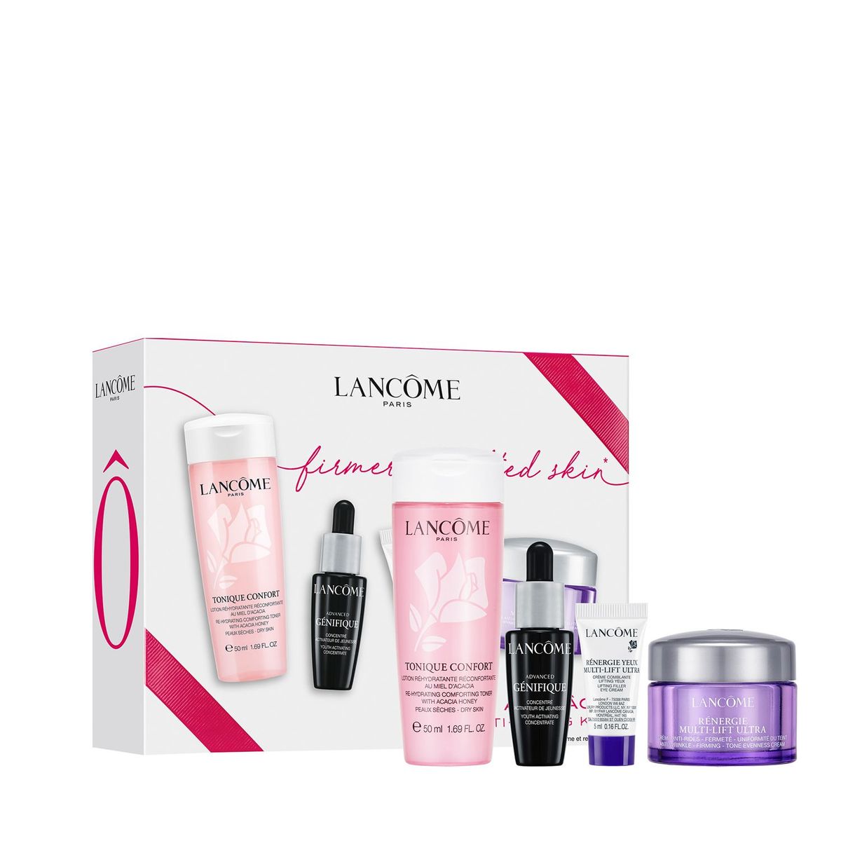 LANCOME - Set Cuidado Facial Rénergie Multi Lift Starter Kit Lancome incluye : 4 Productos