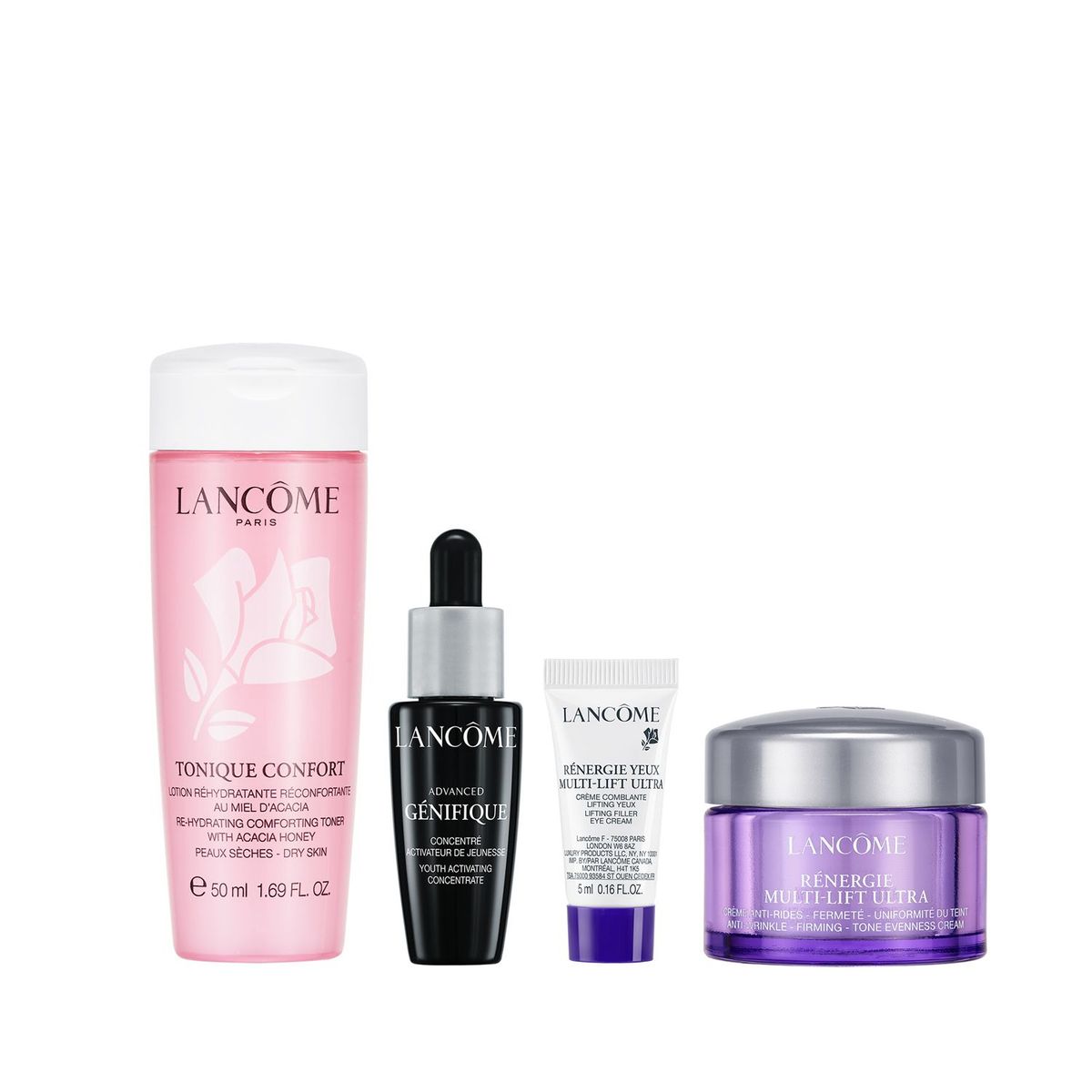 LANCOME - Set Cuidado Facial Rénergie Multi Lift Starter Kit Lancome incluye : 4 Productos