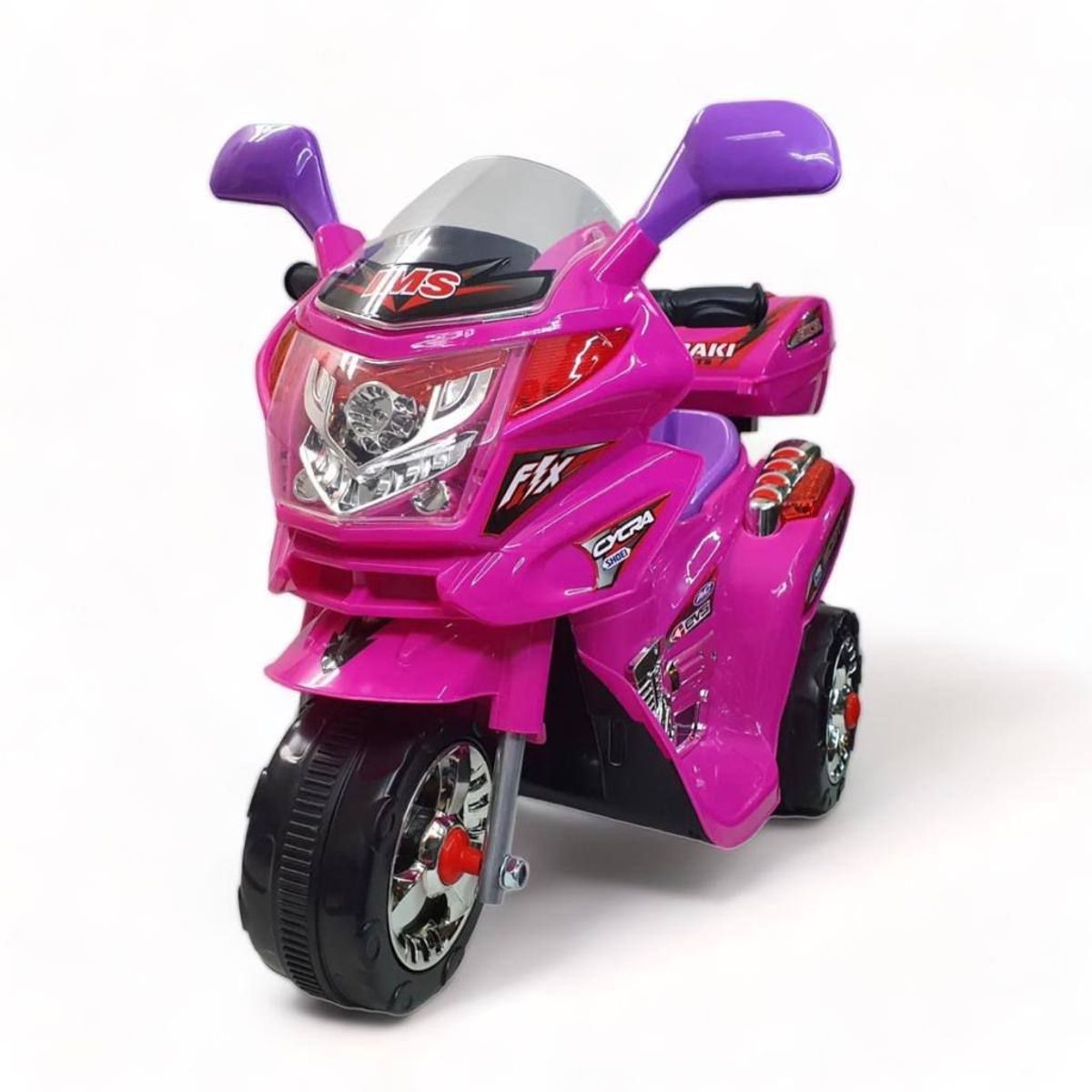 BEBESUNITA - Moto Eléctrica Para Niño Niña USB Música y Luz Led