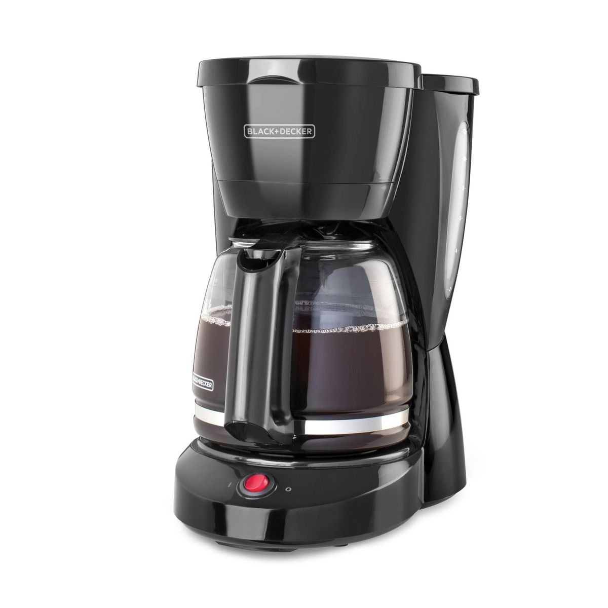 BLACK+DECKER - Cafetera BLACK+DECKER con Jarra de Vidrio para 12 Tazas y Filtro Permanente, CM0941B