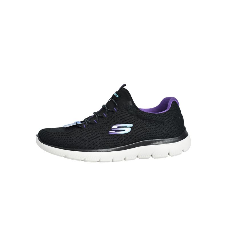SKECHERS - Tenis Skechers Mujer Summits-Next Wave Black-Purple