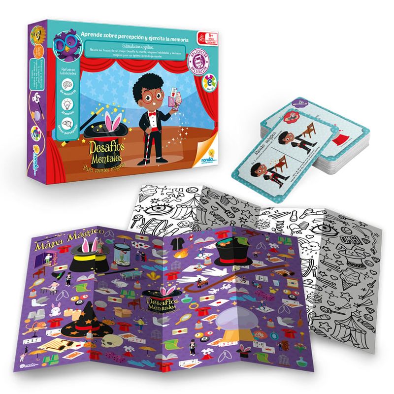 RONDA - Aprende a Ejercitar tu Mente Usando Magia- Juego Didactico