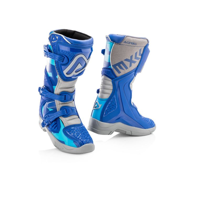 ACERBIS - BOTAS X-TEAM JR AZUL / GRIS TALLA 36 EU