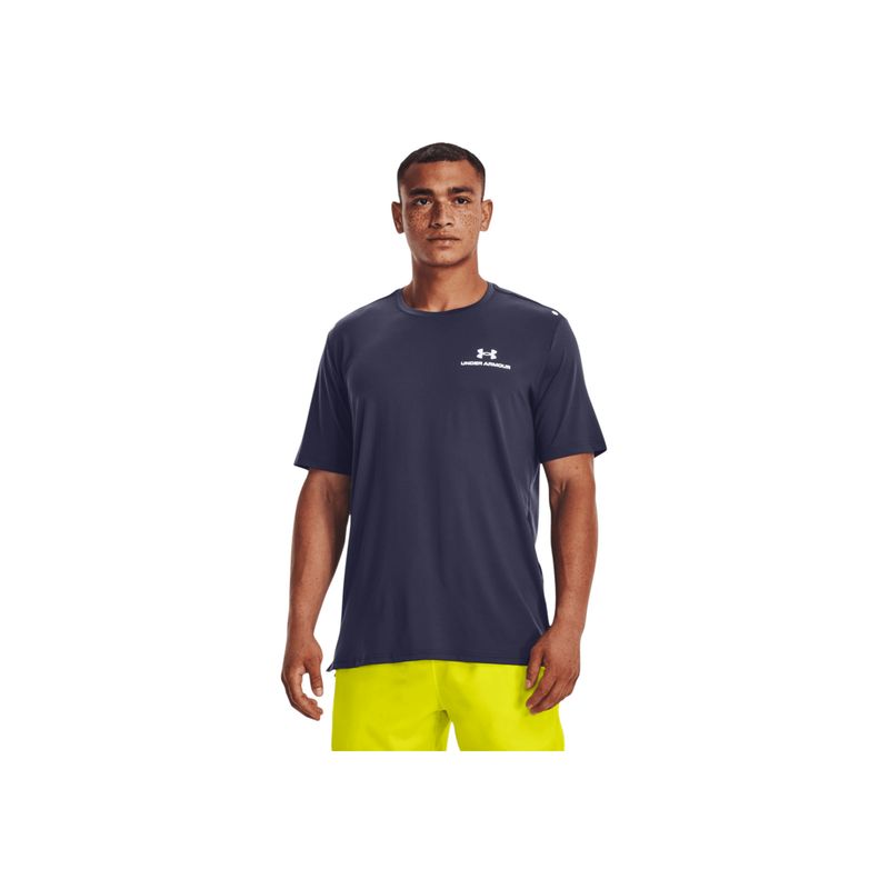 UNDER ARMOUR - Camiseta Hombre Under Armour RUSH ENERGY SS Gris UNDER ARMOUR.
