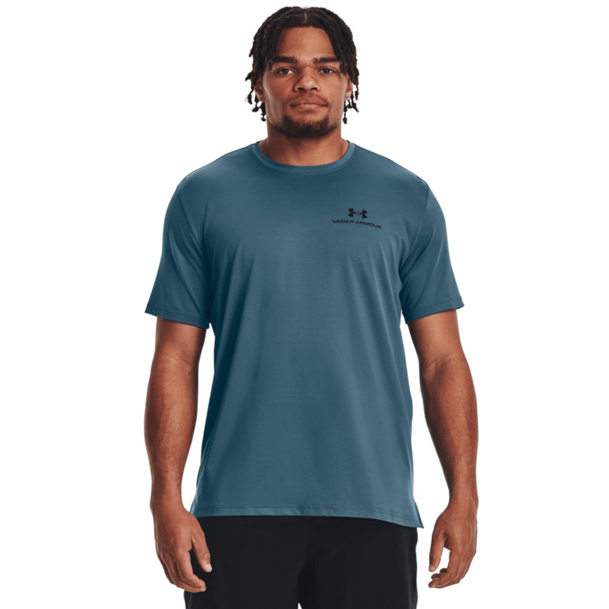 UNDER ARMOUR - Camiseta Hombre Under Armour RUSH ENERGY SS Azul UNDER ARMOUR