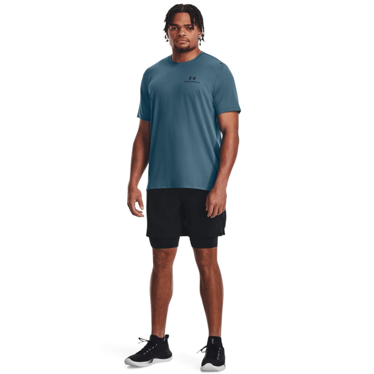 UNDER ARMOUR - Camiseta Hombre Under Armour RUSH ENERGY SS Azul UNDER ARMOUR