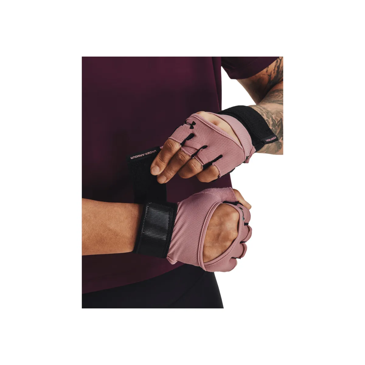 UNDER ARMOUR - Guantes Mujer Under Armour WS WEIGHTLIFTING GL Rosado UNDER ARMOUR