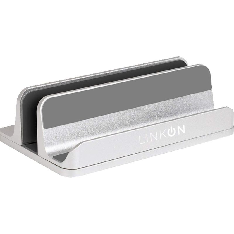 LINKON - Soporte Base Vertical Aluminio Linkon Mac Macbook Portatil-