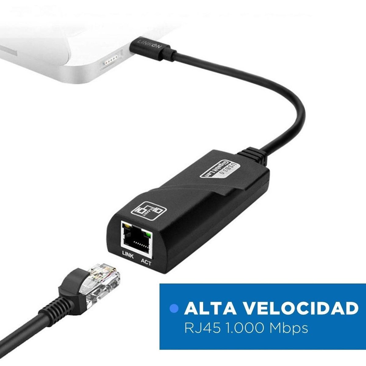 LINKON - Adaptador Usb-c A Rj45 Linkon-