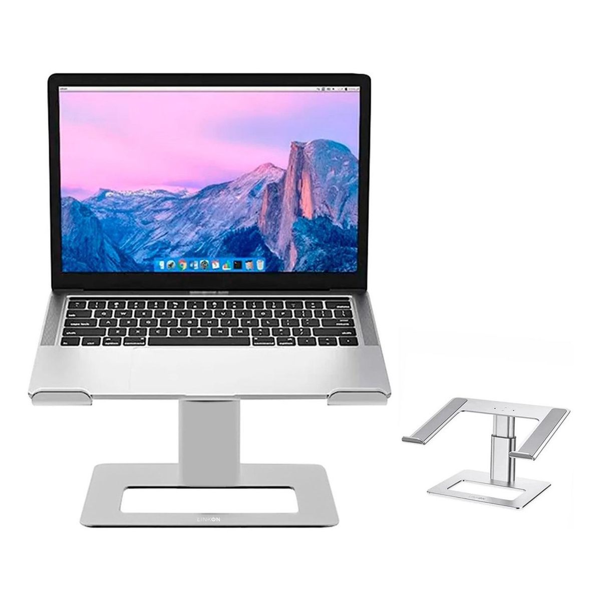 LINKON - Soporte Base Portatil Tablet iPad Antideslizante Aluminio-