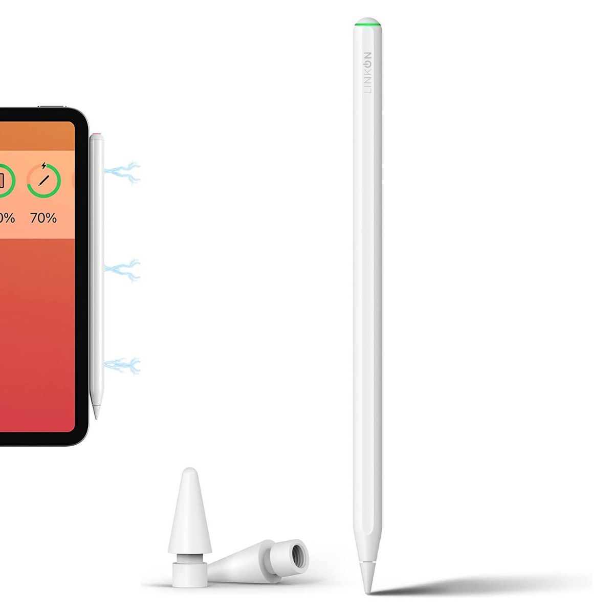 LINKON - Lapiz Pencil  Compatible iPad Carga Inalambrica Linkon.-