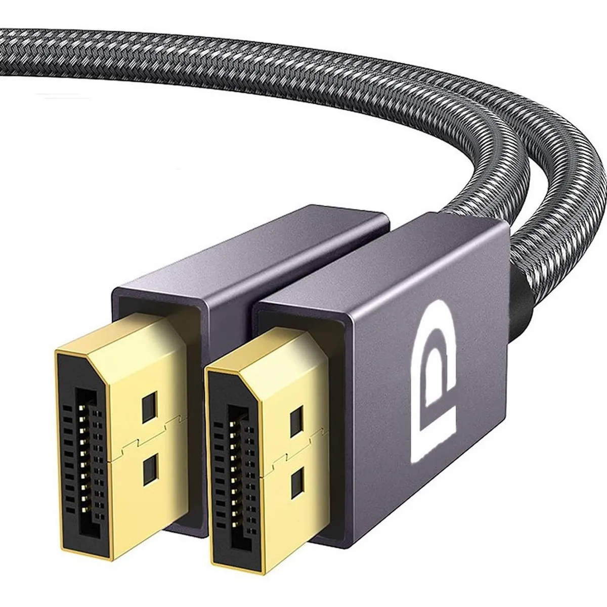 LINKON - Cable Displayport 8k (8k 60hz / 4k 144hz/ 2k 165hz) V1.4 2mt