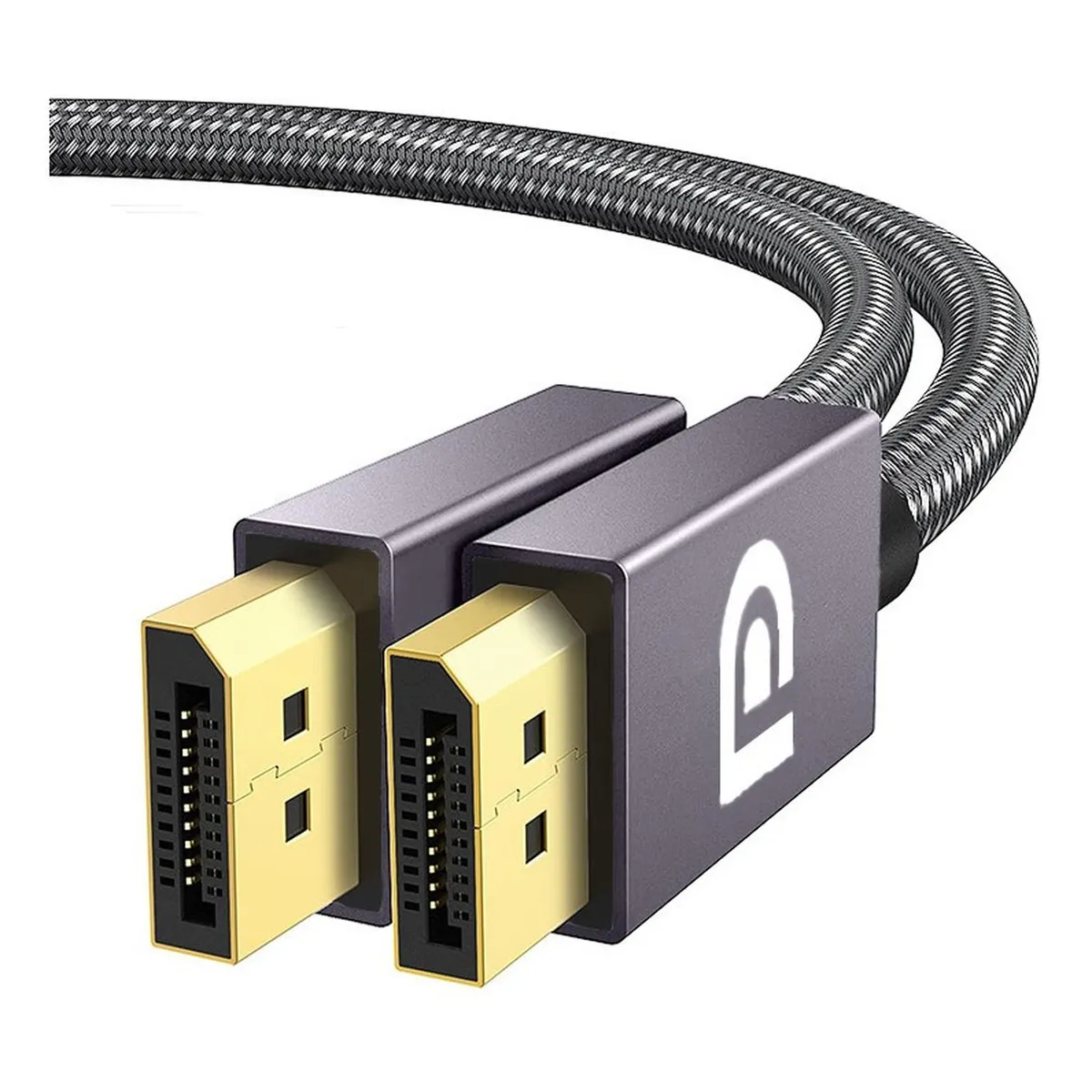 LINKON - Cable Displayport 8k (8k 60hz / 4k 144hz/ 2k 165hz) V1.4 2mt