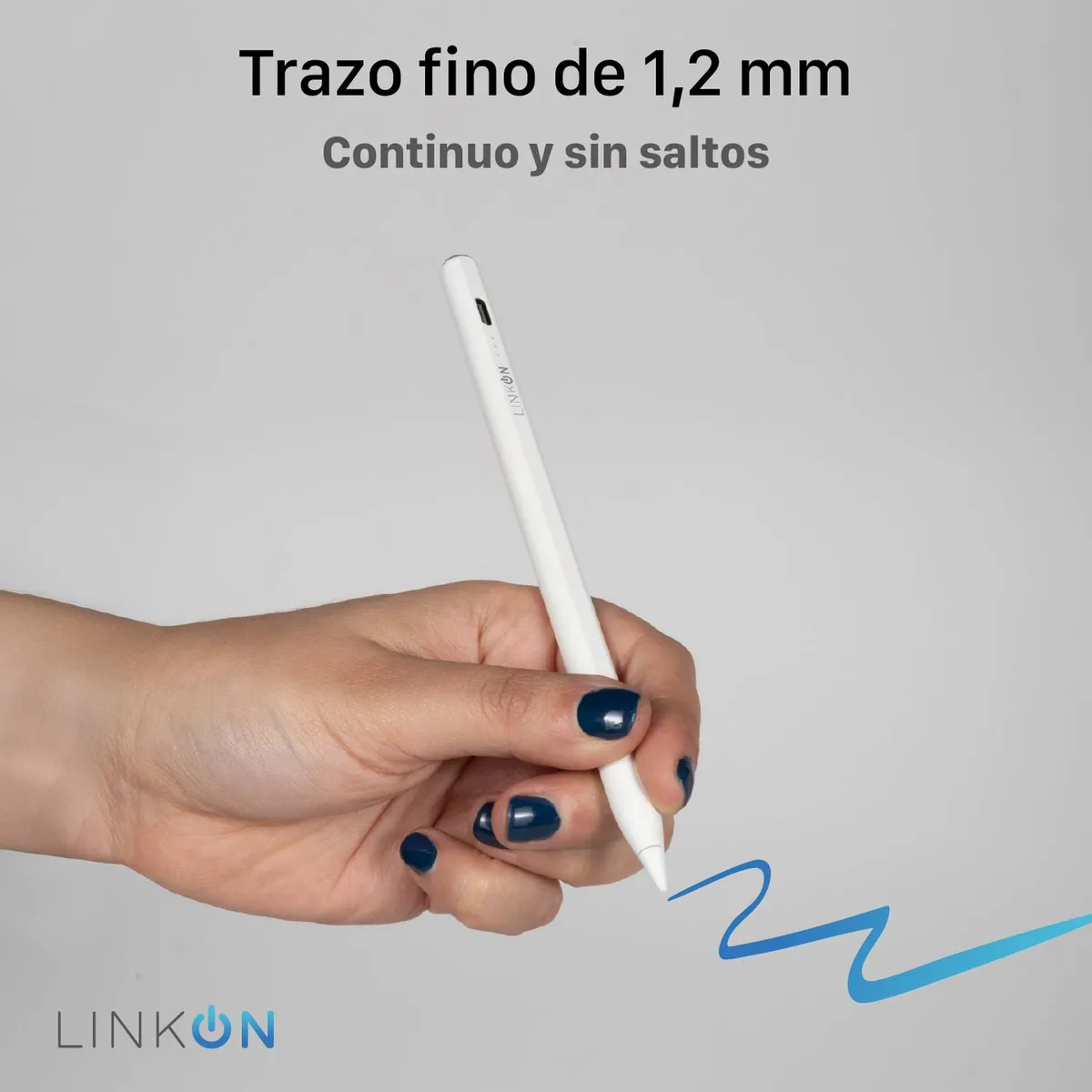 LINKON - Lapiz Pencil Tactil Stylus Linkon Palm Rejection Compatible Ipad