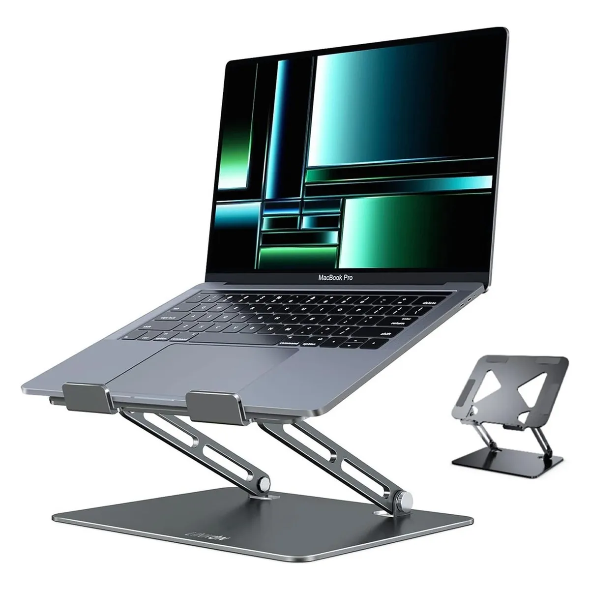 LINKON - Soporte Portatil Tablet Aluminio Plegable Antideslizante