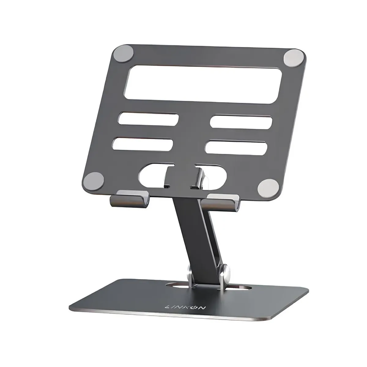 LINKON - Soporte Tablet Para iPad Celular Escritorio Aluminio Movible - Gris