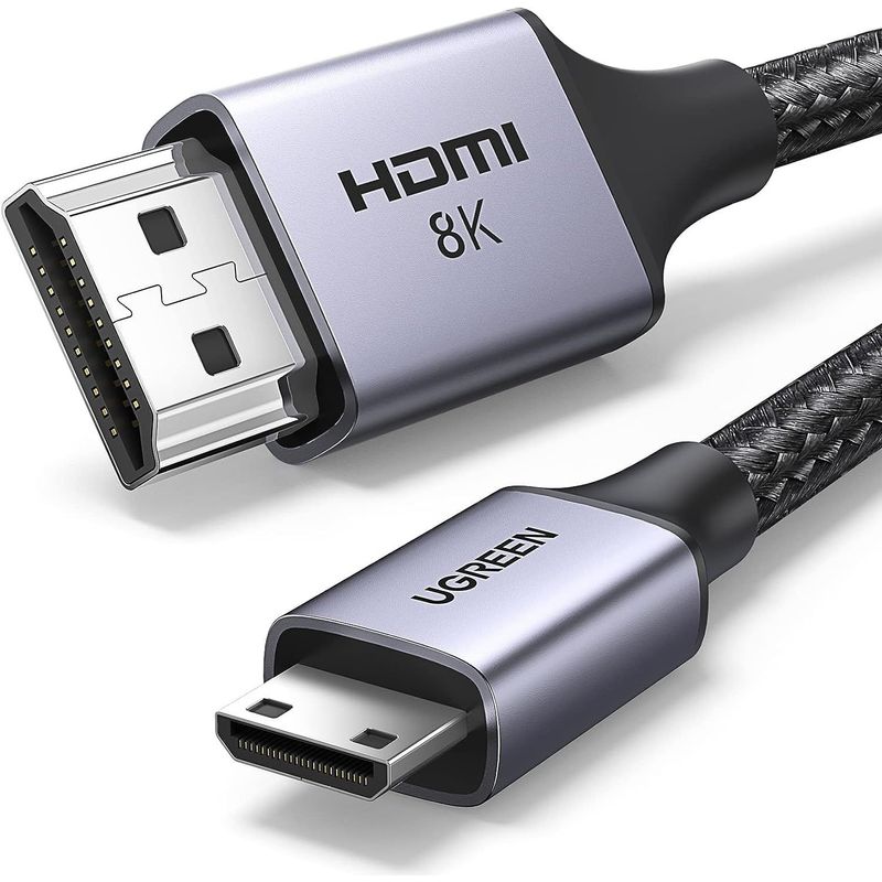 UGREEN - Cable Mini Hdmi A Hdmi 2.1 48 Gbps 8k@60hz 4k@120hz eARC 2 Metros