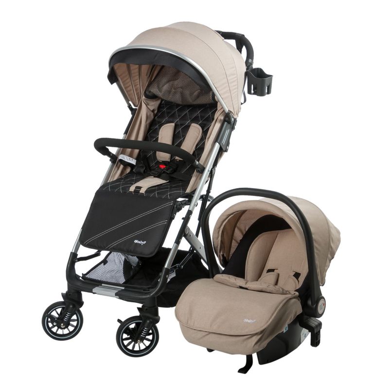 EBABY - Coche Maleta con Portabebé URBAN WAY EB136 Beige