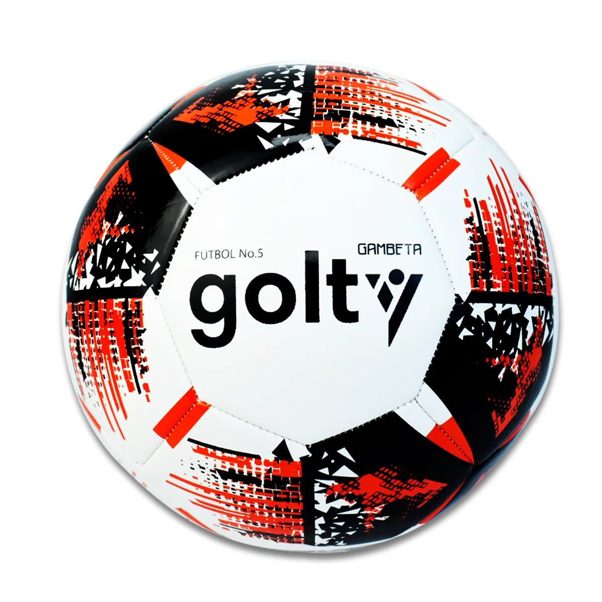 GOLTY - BALÓN DE FÚTBOL PARA NIÑOS GOLTY GAMBETA III No5 BLANCO