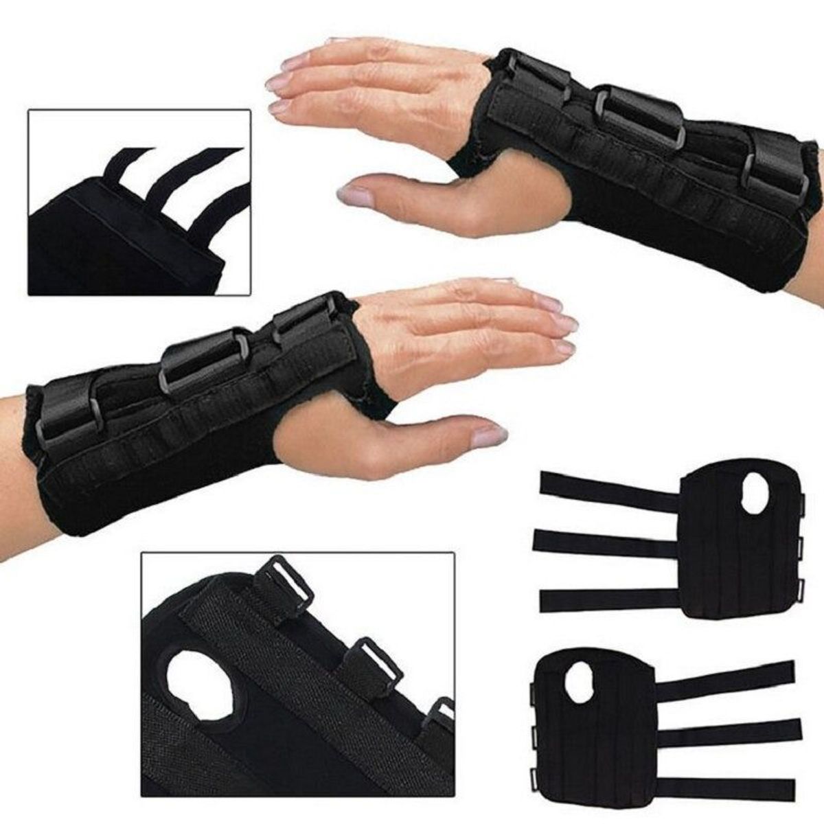 GENERICO - Refuerzo Del Pulgar Ambidiestro Férula Estabilizador IZQUIERDO talla M