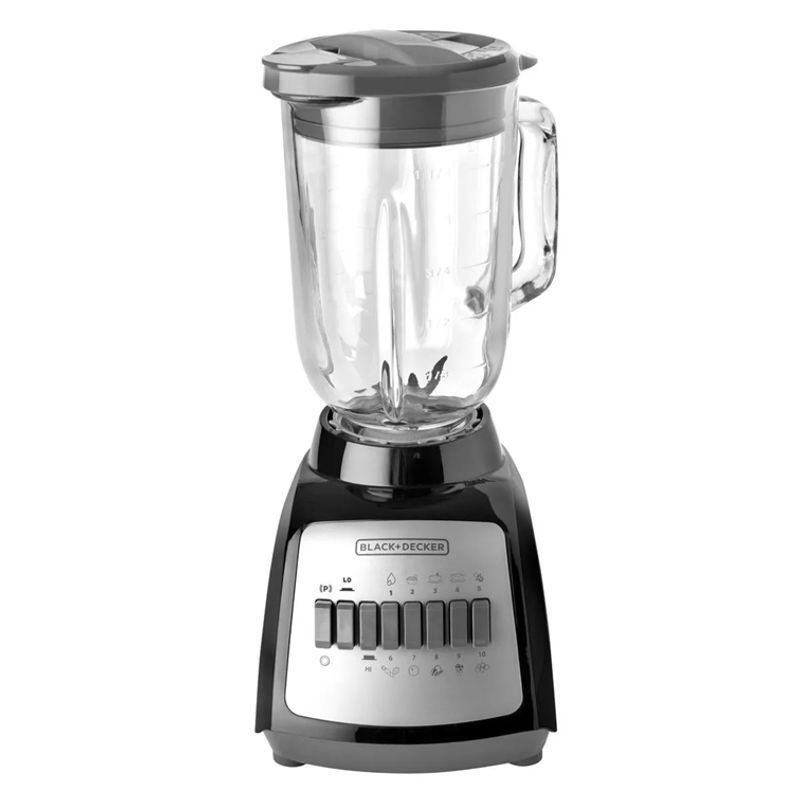 BLACK+DECKER - Licuadora de 10 Velocidades Durapro Black+Decker Negra BLBD210GB