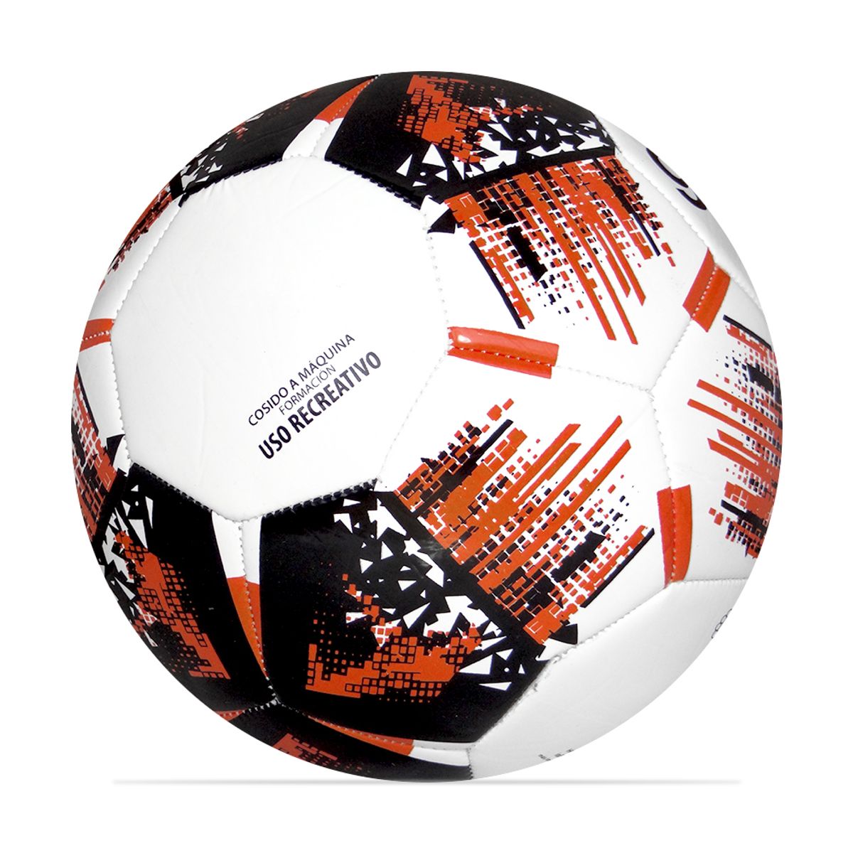 GOLTY - Balón Fútbol Golty Gambeta III No.5-Blanco/Negro