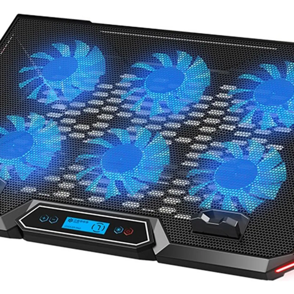BITLORD - Base Refrigerante Portatil Gamer 6 Ventiladores Lcd Rgb 17