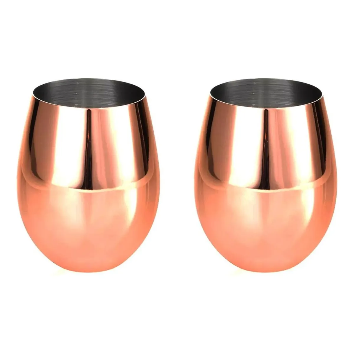 CASATUA - Mug Vasos Cobre Set 2 Cantina Moscow Mule Coctel Inoxidable