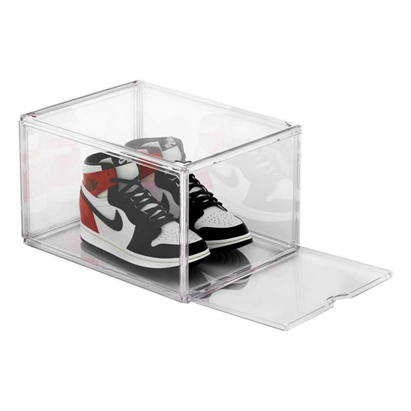 CASATUA - Caja Organizadora Zapatos Premium Banhaus 100% Transparente-