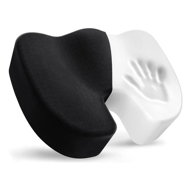 CASATUA - Cojin Memoria Viscoelastico Lumbar Noobe Para Asiento Silla-