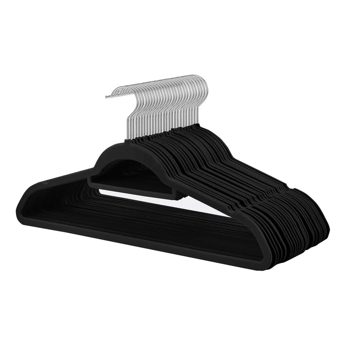 CASATUA - Ganchos De Ropa Casatua X20 Terciopelo Antideslizante