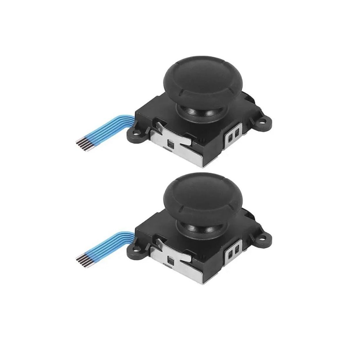 GENERICO - 2 Joystick Análogo Repuesto Para Joycon Para Switch Negro