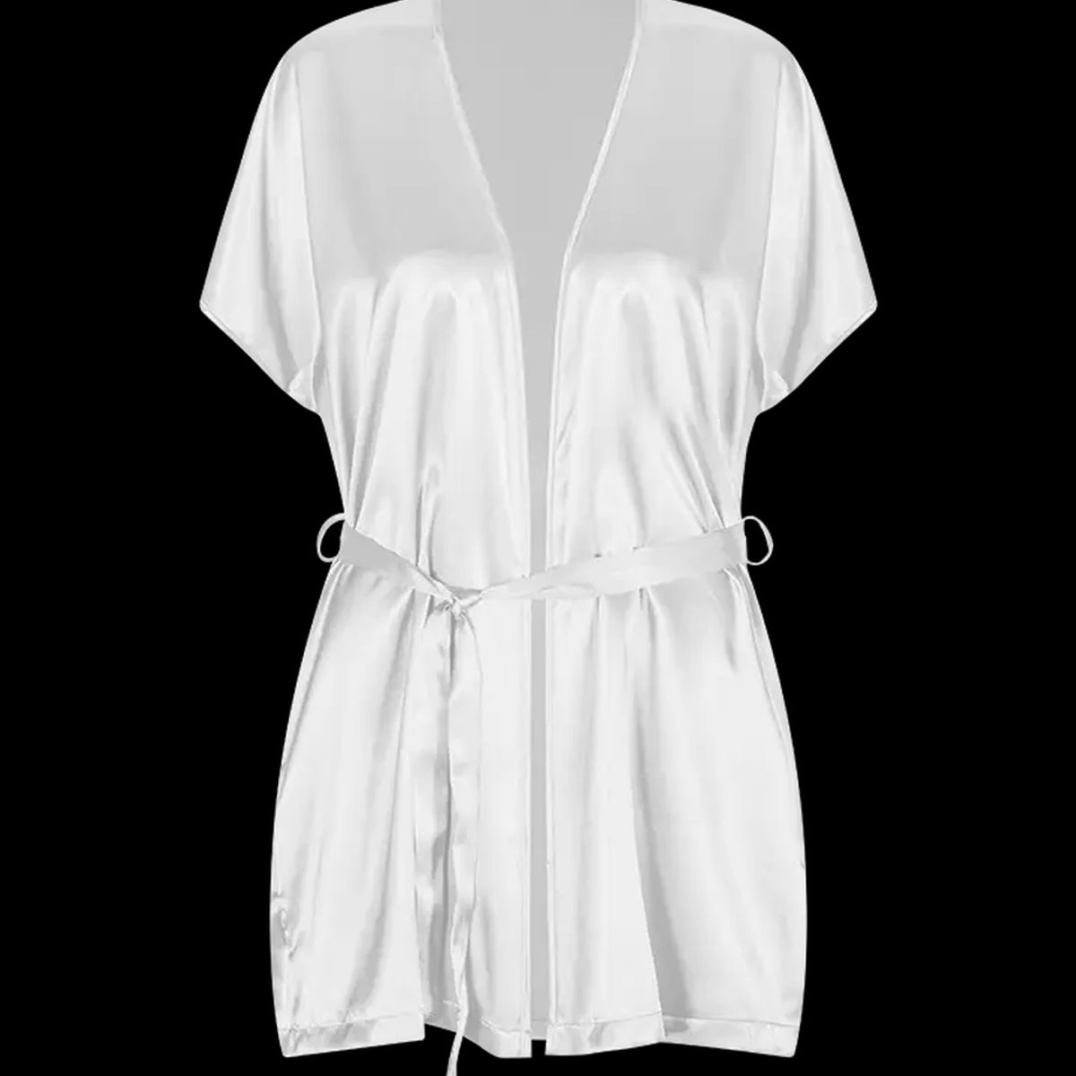 DIANE & GEORDI - Pijama kimono (2925) - Blanco