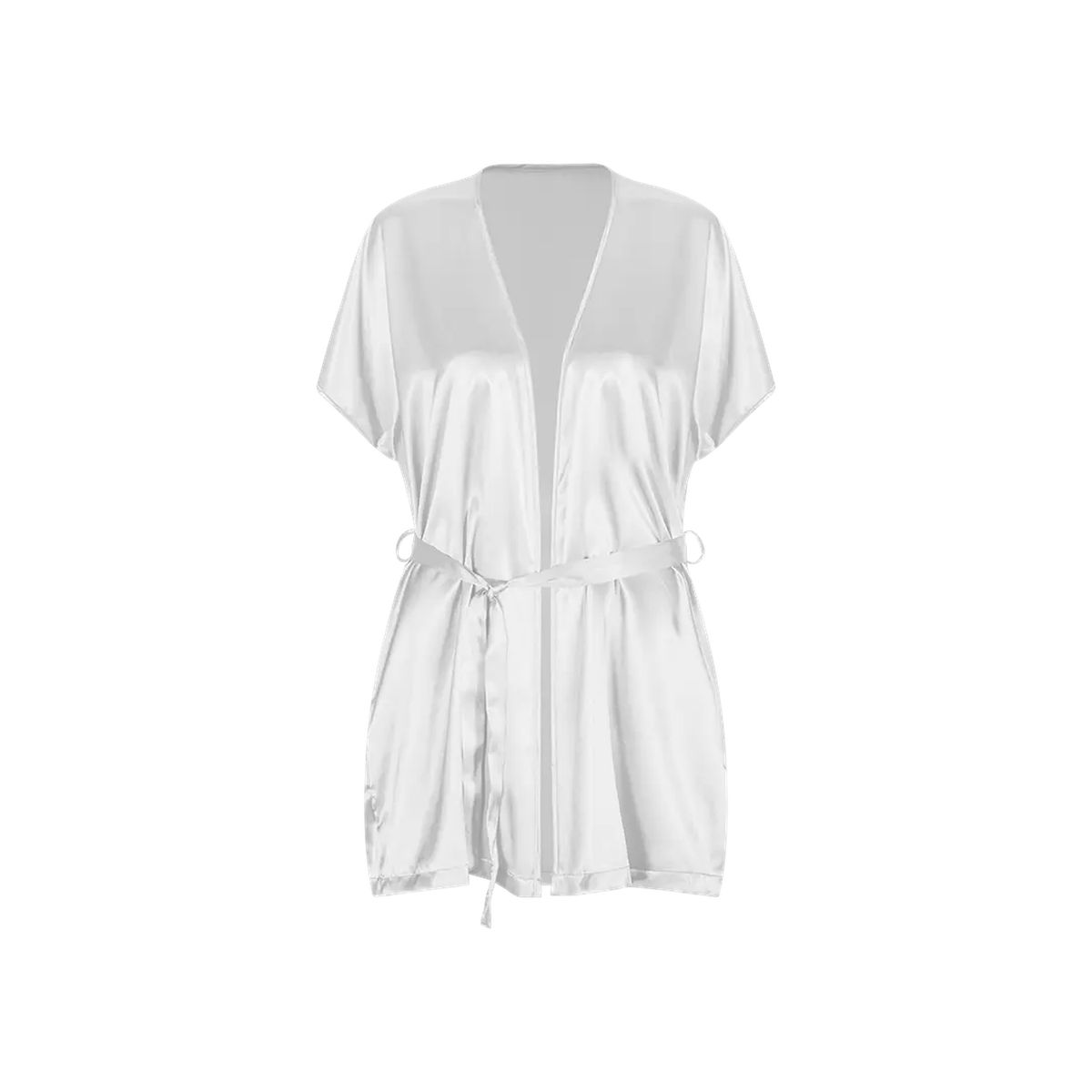 DIANE & GEORDI - Pijama kimono (2925) - Blanco