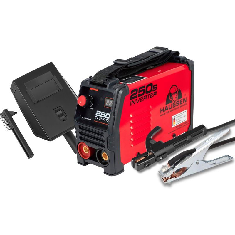 HAUSSEN - Equipo de soldadura 250s inversor mini 110v220v marca HAUSSEN