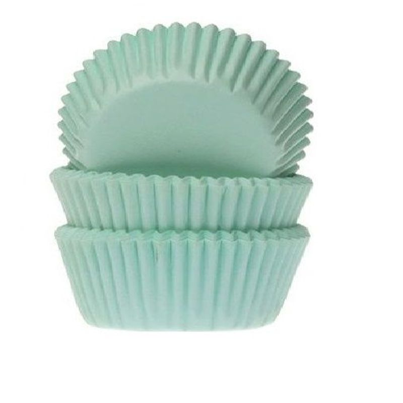 GENERICO - Capacillos Para Cupcakes 100 Pcs - AZUL CLARO