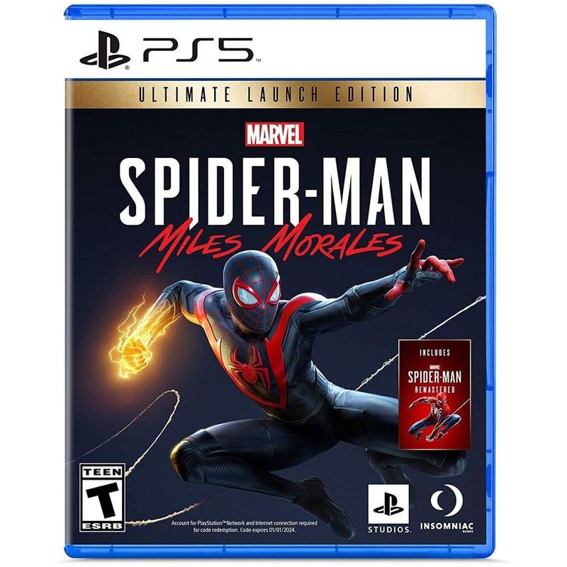 SONY - Spider man miles morales ultimate edition - playstation 5