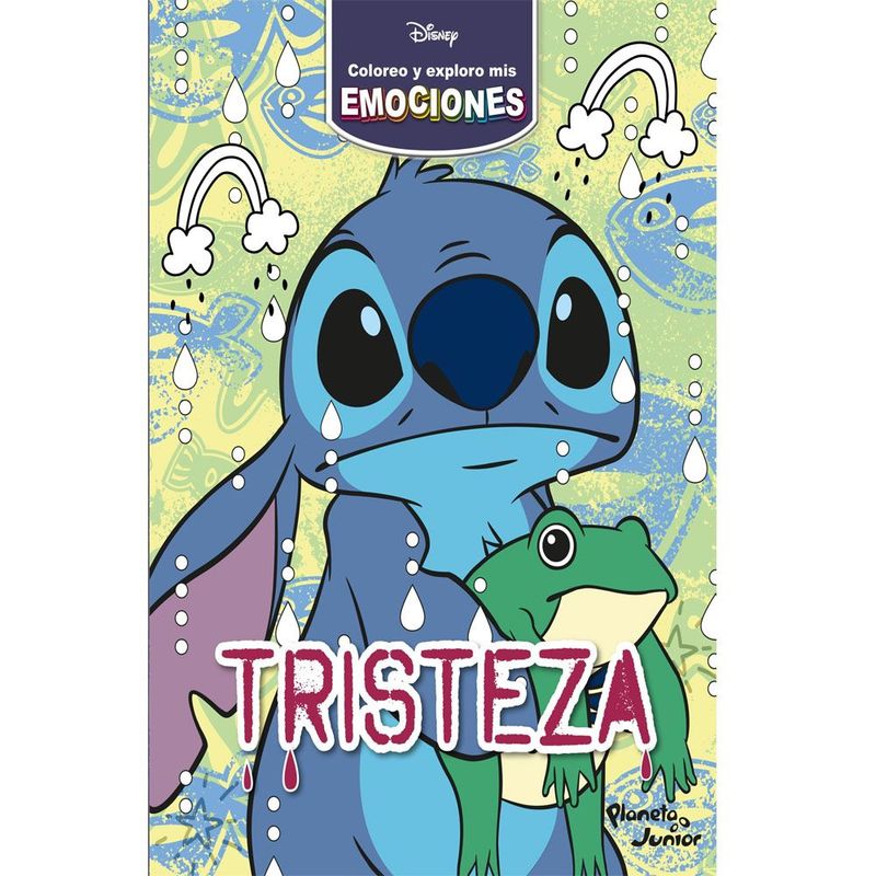 COMERCIALIZADORA EL BIBLIOTECOLOGO - Colorea y exploro mis emociones.  Tristeza, disney