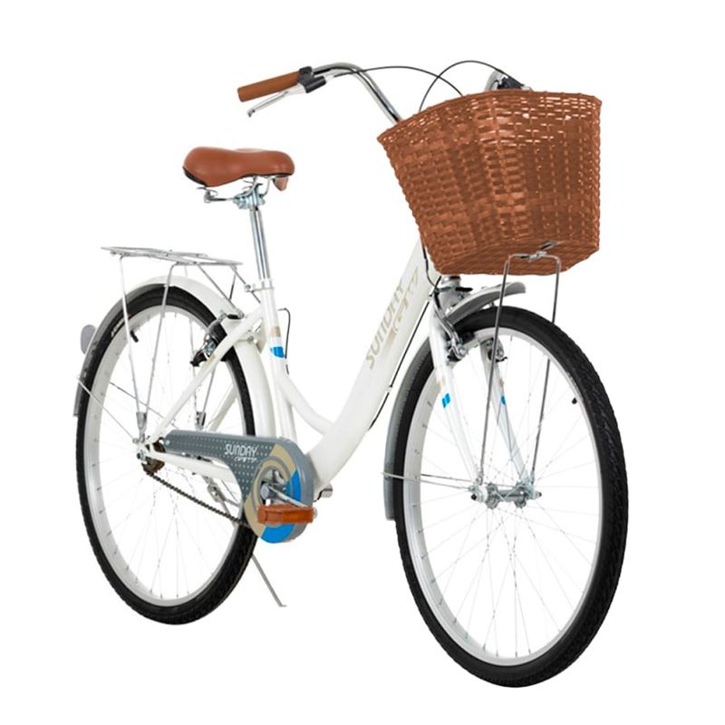 GW - Bicicleta Gw Sunday Urbana Rin 26 Color Blanco